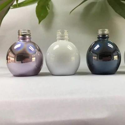 Colorful Roung And Square Glass Nail Polish Bottle