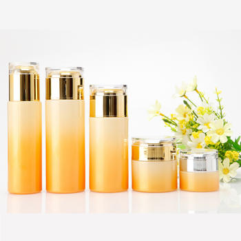 High end eco friendly small jars and bottles for cosmetic