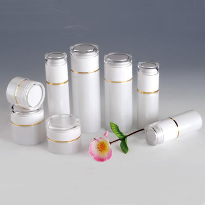 New design air pump cosmetic bottle round cosmetic jar 50g 30g 20g