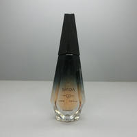 Diamond shape small capacity vintage spray glass bottle for perfume